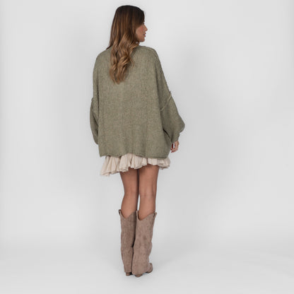 Cárdigan extragrande "CozyGlam