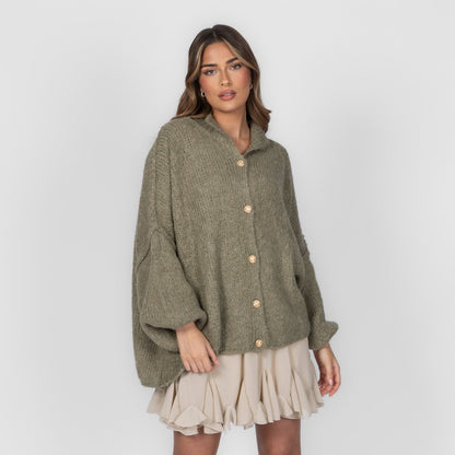 Cárdigan extragrande "CozyGlam