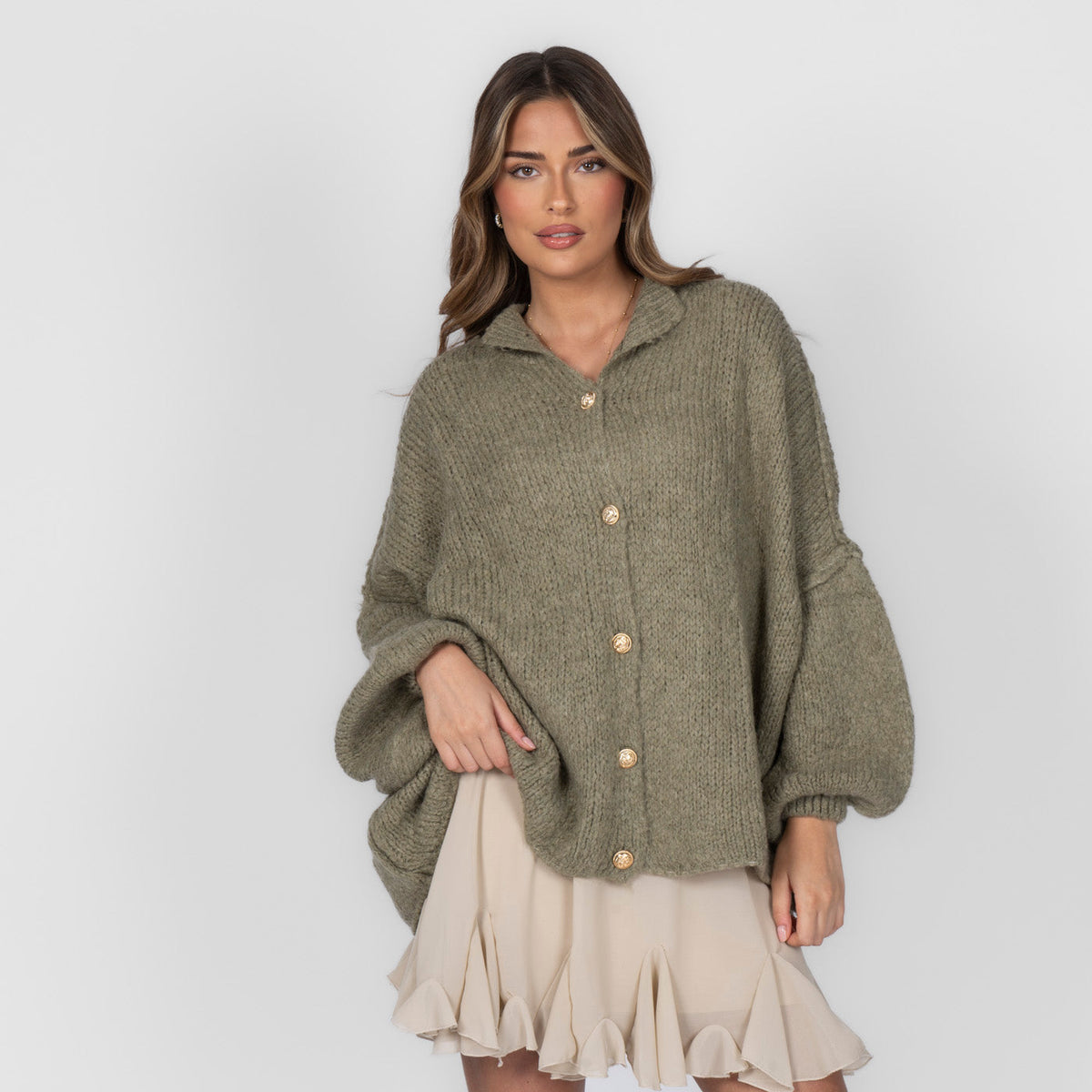 Cárdigan extragrande "CozyGlam