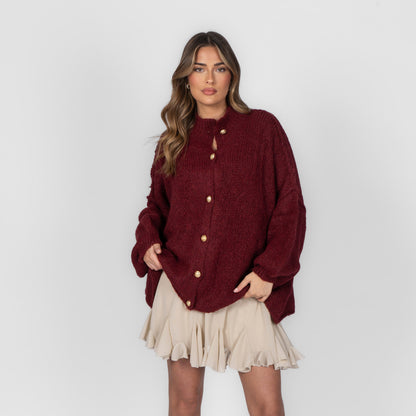 Cárdigan extragrande "CozyGlam