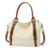 Bolso Tote Retro de Gran Capacidad para Hombro y Bandolera