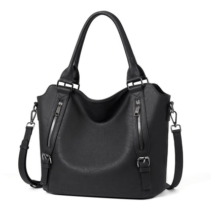 Bolso Tote Retro de Gran Capacidad para Hombro y Bandolera