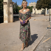 Mikaela | Vestido Maxi de Hombros Descubiertos