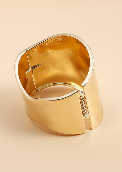 Montalcino - Brazalete Dorado Ondulado