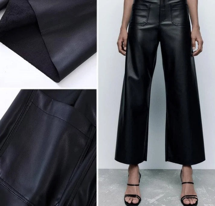 PANTALONES DE CUERO