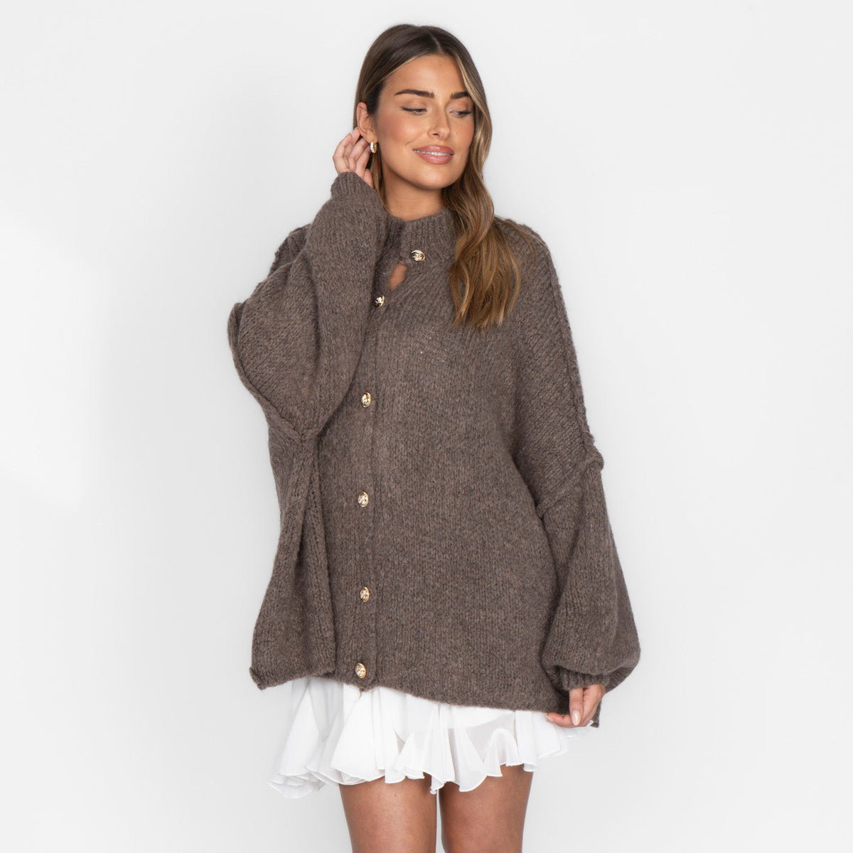 Cárdigan extragrande "CozyGlam