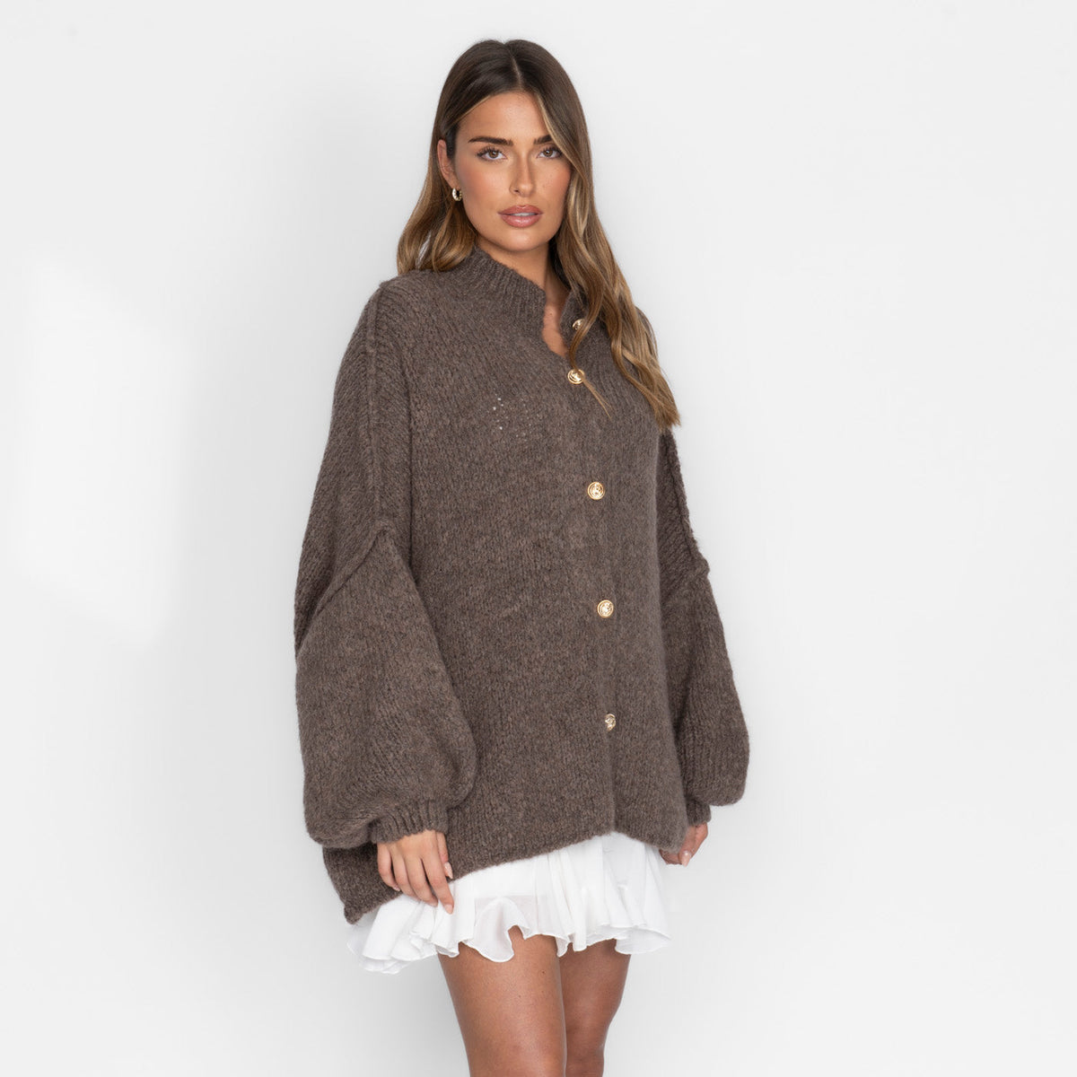 Cárdigan extragrande "CozyGlam