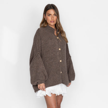 Cárdigan extragrande "CozyGlam