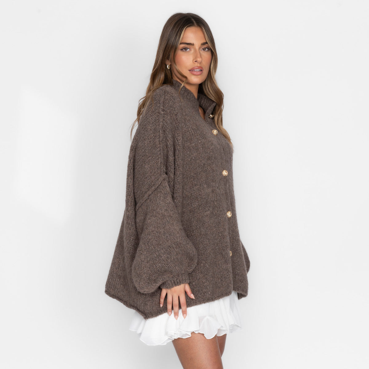 Cárdigan extragrande "CozyGlam