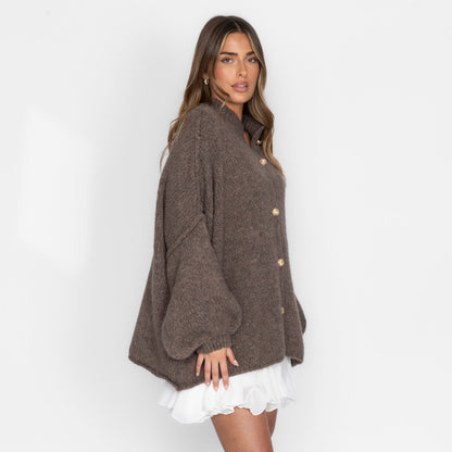 Cárdigan extragrande "CozyGlam