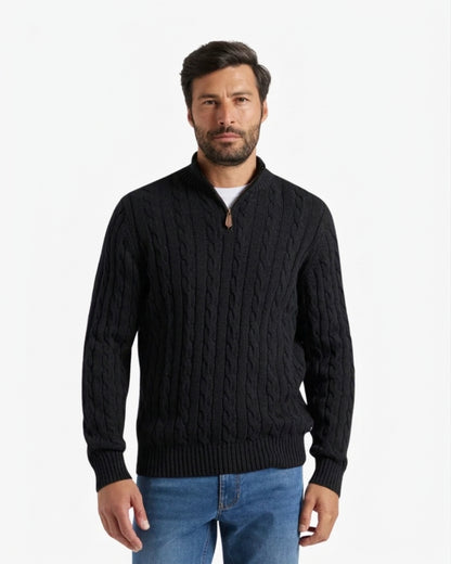Jersey Aspen Cable-Knit