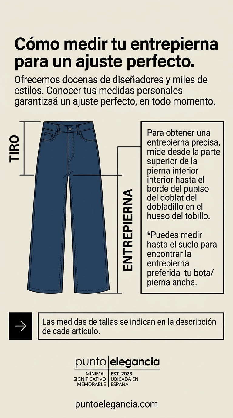 Vaquero Acampanado Milán -  Bajo deshilachado de estilo vintage