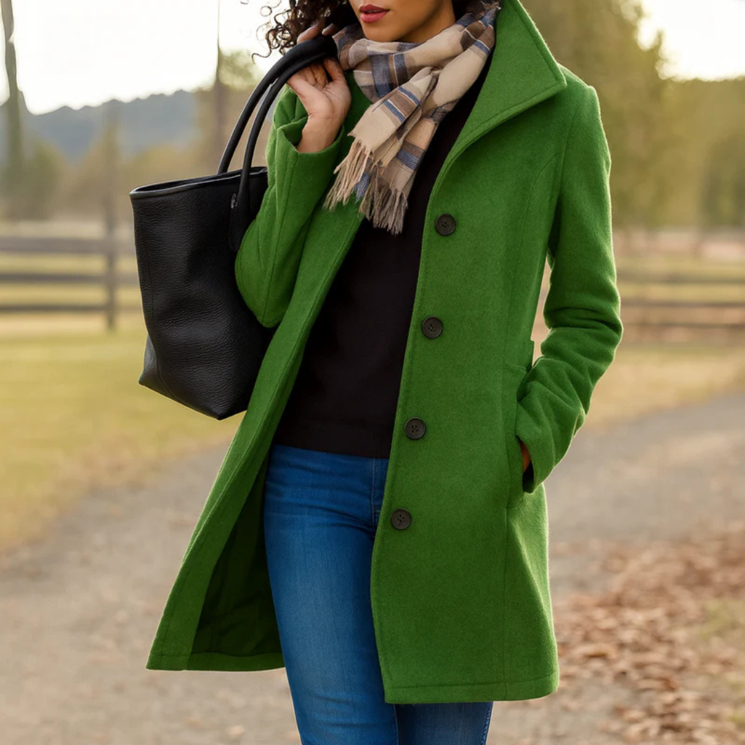 Abrigo Greta en verde