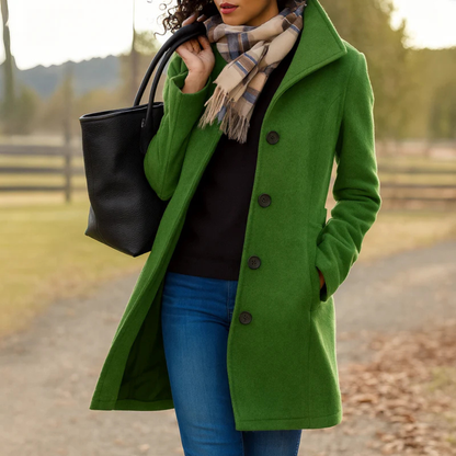 Abrigo Greta en verde