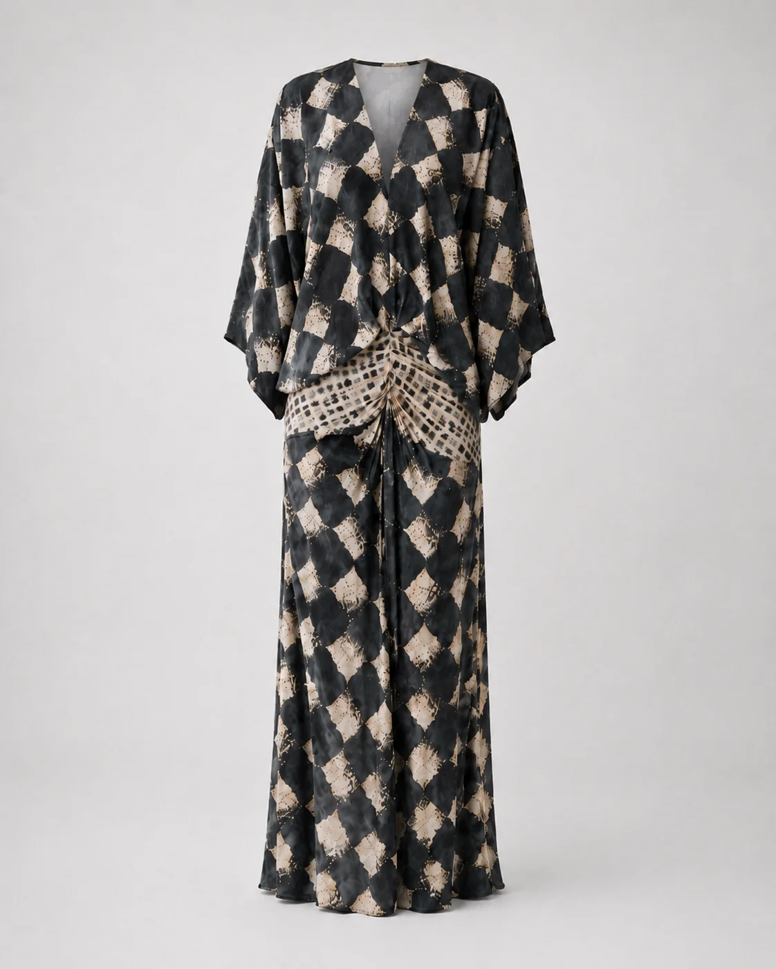 Maelia | Set Kimono y Falda Kyoto Checker