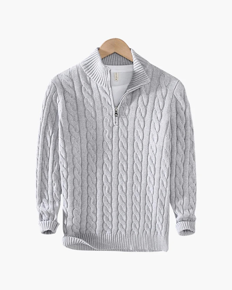 Jersey Aspen Cable-Knit