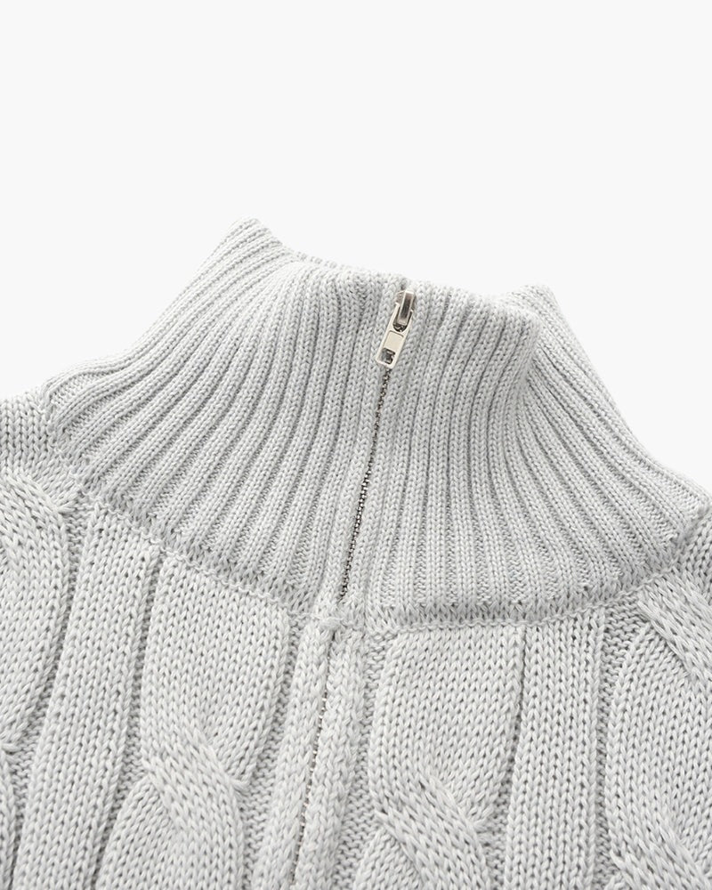 Jersey Aspen Cable-Knit