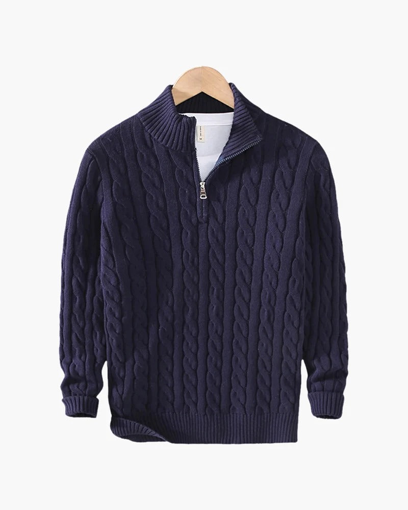 Jersey Aspen Cable-Knit