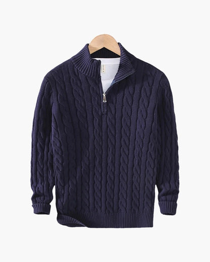 Jersey Aspen Cable-Knit