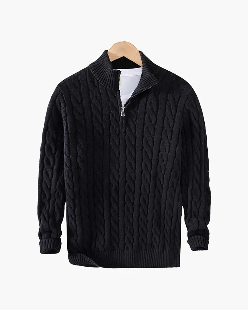 Jersey Aspen Cable-Knit