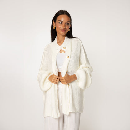 Cárdigan extragrande "CozyGlam