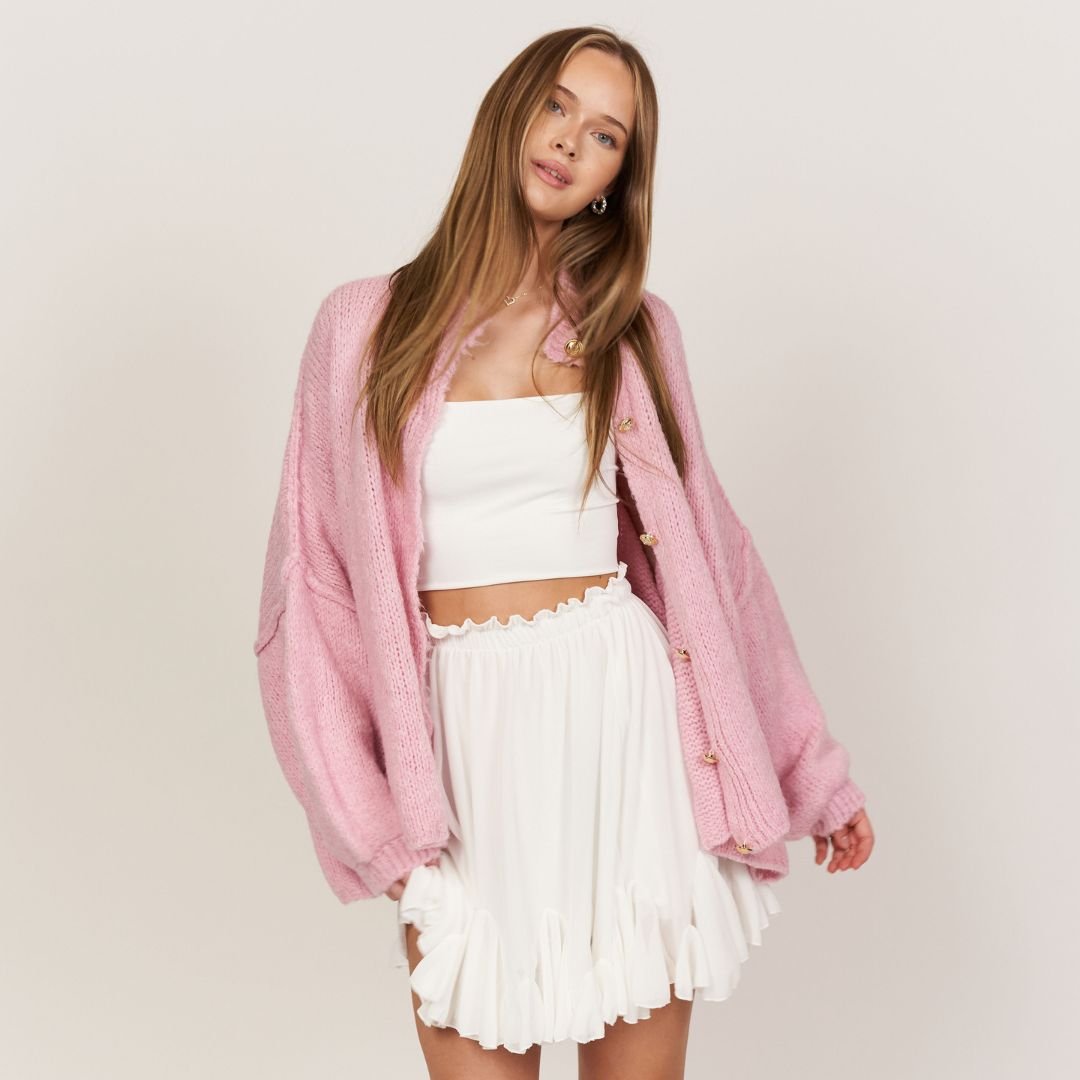 Cárdigan extragrande "CozyGlam