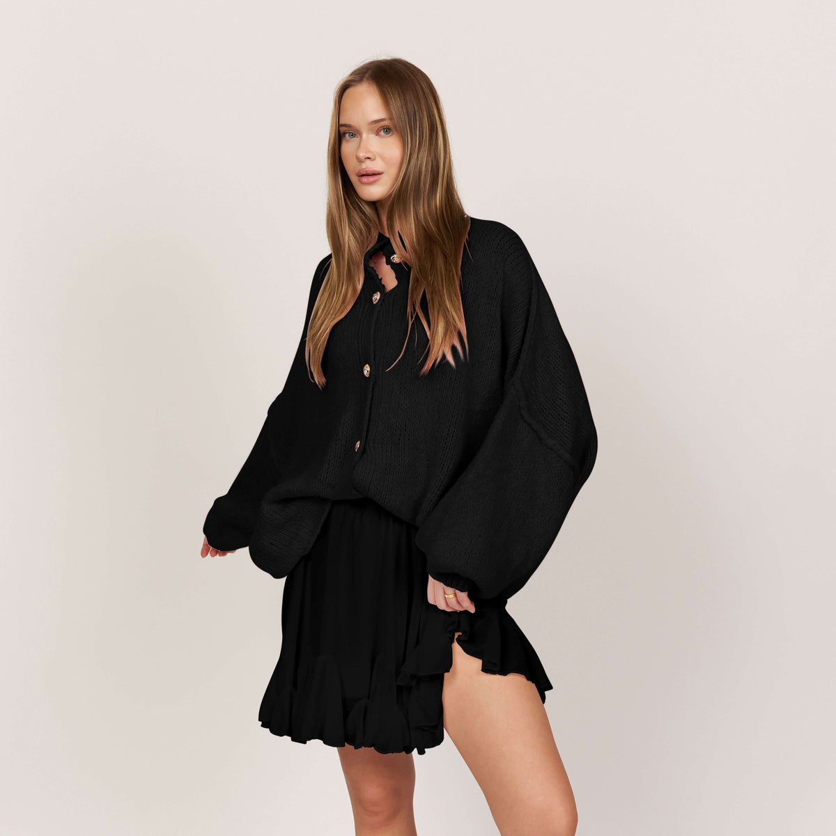 Cárdigan extragrande "CozyGlam