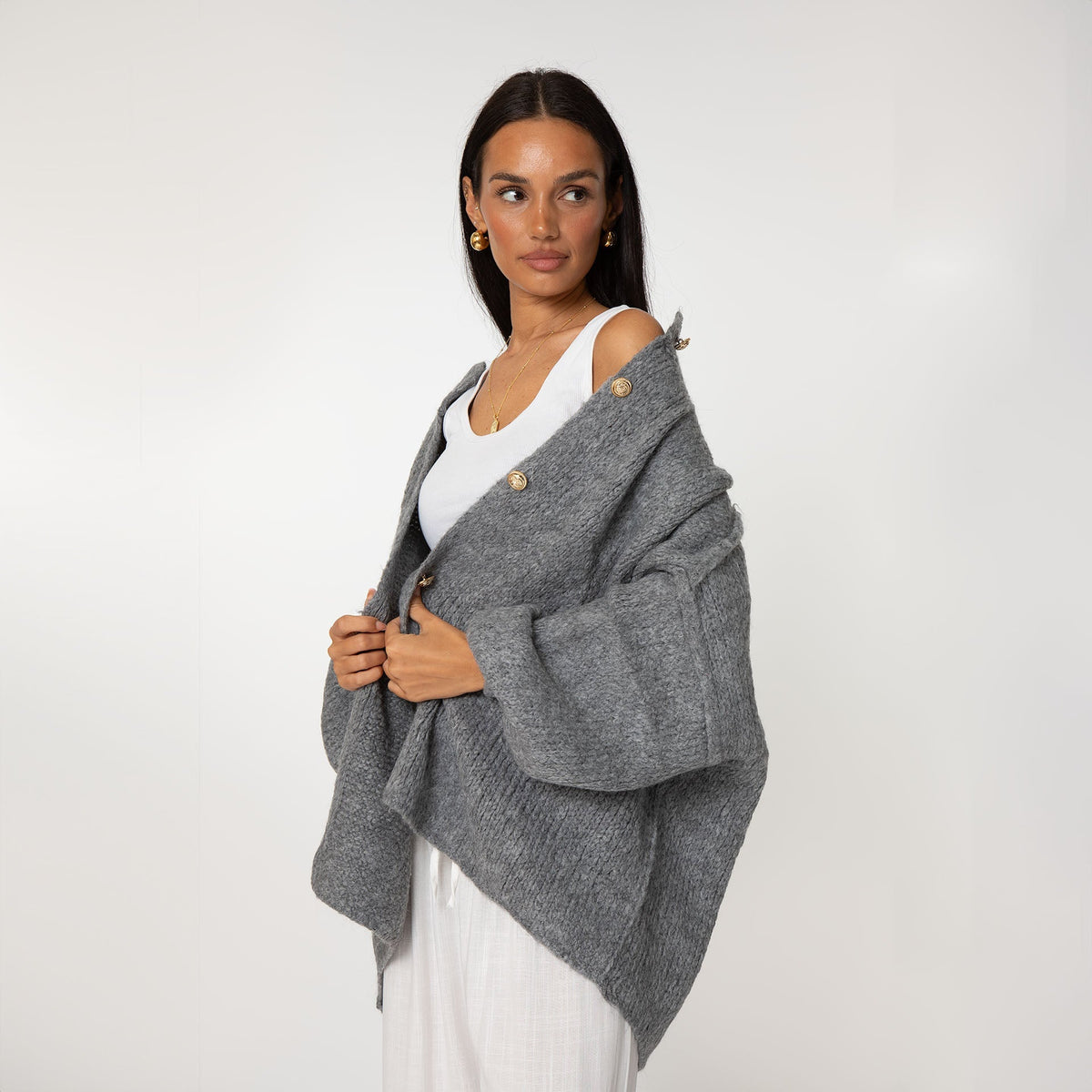 Cárdigan extragrande "CozyGlam