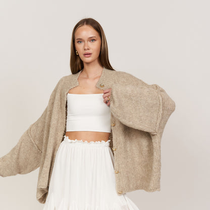 Cárdigan extragrande "CozyGlam